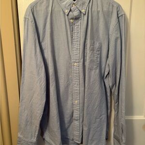 Banana Republic Light Blue Casual Button Down Shirt